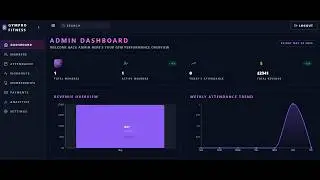 🏋️‍♂️ GYMPRO PREMIUM GYM MANAGEMENT SAAS DASHBOARD 💎🔥