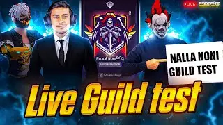 Back to back BOOYAH in CS Rank!🥳Region Push Gameplay with NALLA NONI 😍Free Fire LIVE