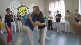 Capoeira, acrobatics in Rostov-on-Don