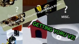 GETTING YORU V2 IN ROBLOX BLOX FRUITS!!!