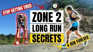 ZONE 2 Long Run Tips to Run for LONGER and Build a HUGE AEROBIC BASE