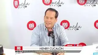 HENRY CUCALÓN - Candidato Presidencial por CONSTRUYE - 14 11 24