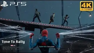 Marvel's Spider-Man: Miles Morales - Miles Blew Up The NY Bridge? [PS5 - 4K/60fps - Performance RT]