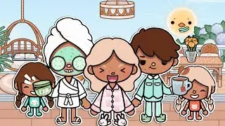 Summer Family Morning Routine in SWEDEN 🇸🇪 🌞 | *with voice* | Toca Boca Life World