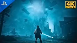 ALAN WAKE REMASTERED (PS5) Episode 1: Nightmare - A Writer's Dream Walkthrough (4K HDR)