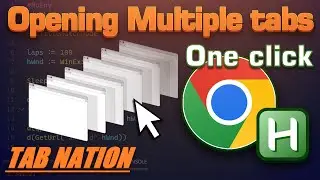 AutoHotKey Chrome  - Opening Multiple tabs and close them (Firefox and other browsers also)