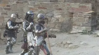 Настоящий рыцарьский поединок (бой рыцарей)