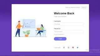 Amazing Simple Login Form Using HTML & CSS | Login Form HTML CSS | Login Form banaye