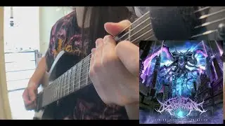 Facelift Deformation - Scorching The Putrid Limbs guitar play-thru (w/ TABS) (Solar A1.7)