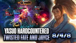YASUO HARDCOUNTERED TWISTED FATE AND JAYCE