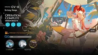 Arknights CV-8 Speed Trust Farm | 1min 41s 4Op