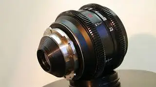 35 mm T2.0/F2.3 LOMO 35 OKS-11-35-1  NEW lens housing, PL mount.