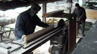 Роспуск на брусок на малютке.wmv