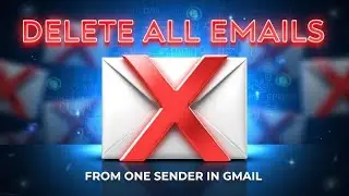 How To Delete All Emails From One Sender in Gmail | Step-by-Step Guide 📧💻
