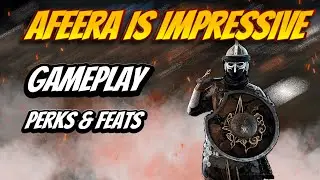 [FOR HONOR] This New Hero Afeera Is STRONG! | Afeera Gameplay/Impressions (Perks & Feats Showcase)