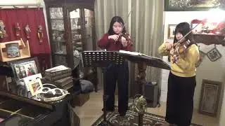 カッチーニのアヴェマリア G.caccini Ave Maria 🎻Karin&Coco duo