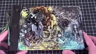 Distressed Altered Journal Cover