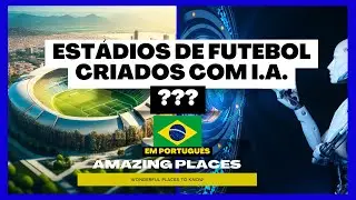 TOP ??? - Estádios de Futebol Criados com Inteligência Artificial #stadium