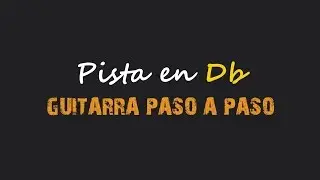 Pista en Db para Improvisar - por Jesús Amaya...