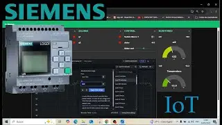 LOGO! + Grafana: Professional Dashboards + Remote Control 📊 IoT - Modules 4 and 5