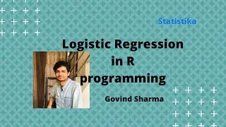 Logistic Regression Classification Machine Learning Model in R | By Govind Sharma