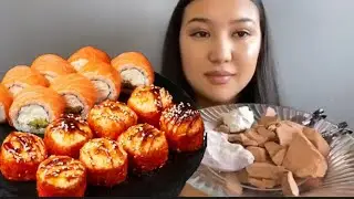 @bymeriasmr273 я вернуласьь🥹 роллы и суши asmr