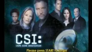 CSI: Crime Scene Investigation - Loading Sequence and Attract Mode
