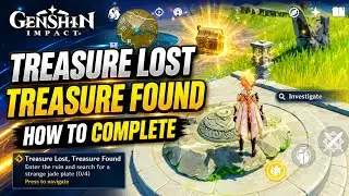 GENSHIN IMPACT: HOW TO COMPLETE TREASURE LOST, TREASURE FOUND QUEST