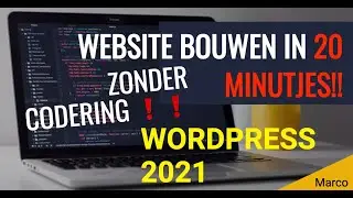 Simpele website maken met wordpress in 20 minuten❗️Makkelijk een website maken 2021 Nederlands.