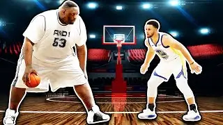 THE 500LB MONSTER NBA PLAYERS FEAR.. | AND1 Fat Basketball Player AKA Escalade!