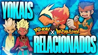PERSONAJES DE INAZUMA RELACIONADOS CON YOKAIS 👽