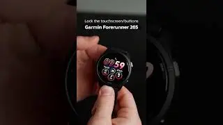 How to lock your Garmin Forerunner 265
