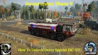 Snowrunner Phase 9,Ontario How To Unlock Derry Special 15C-177