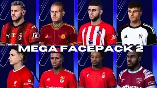 MEGA FACEPACK 2 SEASON 2023 2024 FOOTBALL LIFE 2023 VERSION SIDER