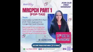 Orientation to MRCPCH part 1 [FOP-TAS] | Approach to congenital heart disease | Dr Aashna Verma