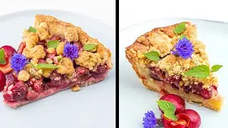 Tartes aux cerises 🥧🍒 (ça aurait pu être les cerises du jardin, mais le gel est passé par là 🥶)