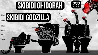Skibidi MonsterVerse | How Will Look Like? | Skibidi Godzilla, Skibidi Ghidorah