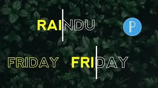 Outline Text Effect di Pixellab menggunakan Android || Typography Tutorial