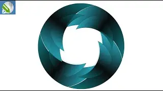 Best circle Design tuorial in corel 2024 for beginners