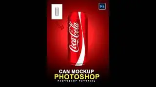 How to Place Design on Can Bottle in Photoshop | Photoshop Tricks and Tips