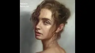 Alla prima oil painting - Short video