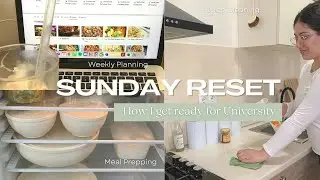 MASTERING THE SUNDAY RESET | My Routine for Success at Medical School