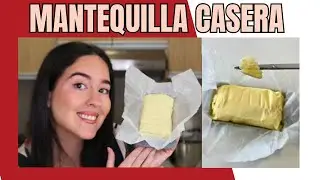 Preparar MANTEQUILLA en CASA! 1 solo INGREDIENTE !