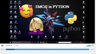 HOW to get EMOJI in PYTHON || Emoji library || Emoji functions in Python
