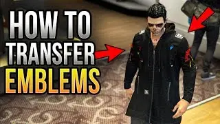 HOW TO TRANSFER EMBLEMS TO YOUR MODDED OUTFIT - DIRECTOR MODE + MERGE GLITCH
