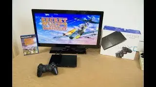 Игровая приставка Sony Playstation 2 (SCPH-90008, sn HD1112942) C коробкой, вроде новая