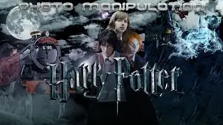 Photo Manipulation:Harry Potter! 3 Heroes, 3 Hallows...