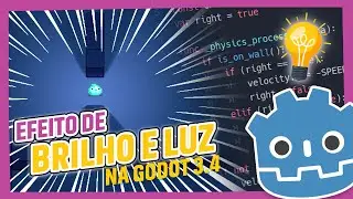 Como CRIAR EFEITO de Luz na Godot 3.4 (Light2D)