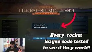Working rocket league codes in 2026