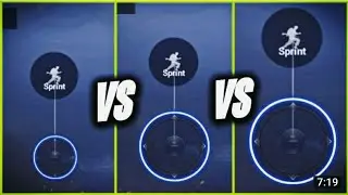 BEST JOYSTICK SETTING · BGMI AND PUBG MOBILE TIPS JOYSTICK MOVEMENT GUADE